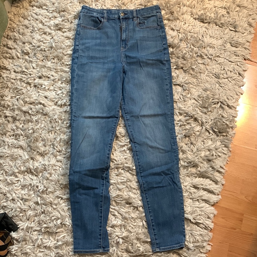 Highest rise American Eagle curvy jegging